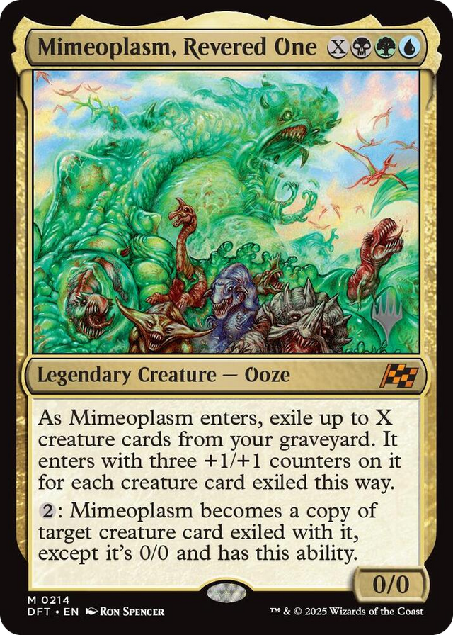 0214 Mimeoplasm, Revered One M Promo Pack: Aetherdrift