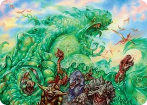 0028 Mimeoplasm, Revered One Art Card S Art Series: Aetherdrift