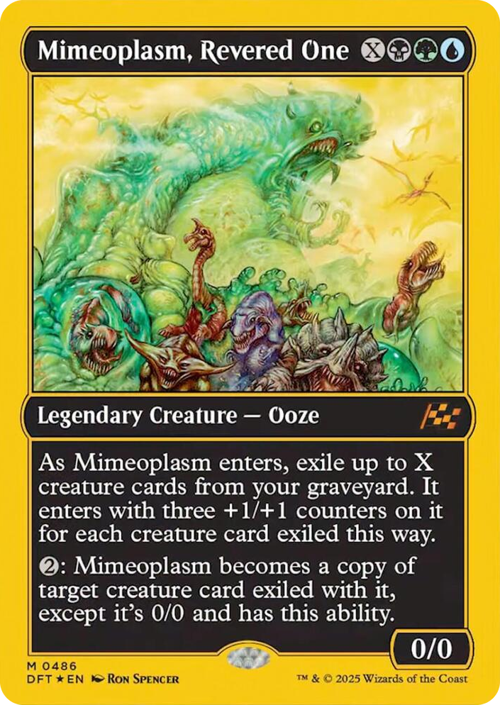 0486 Mimeoplasm, Revered One (First-Place Foil) M Aetherdrift