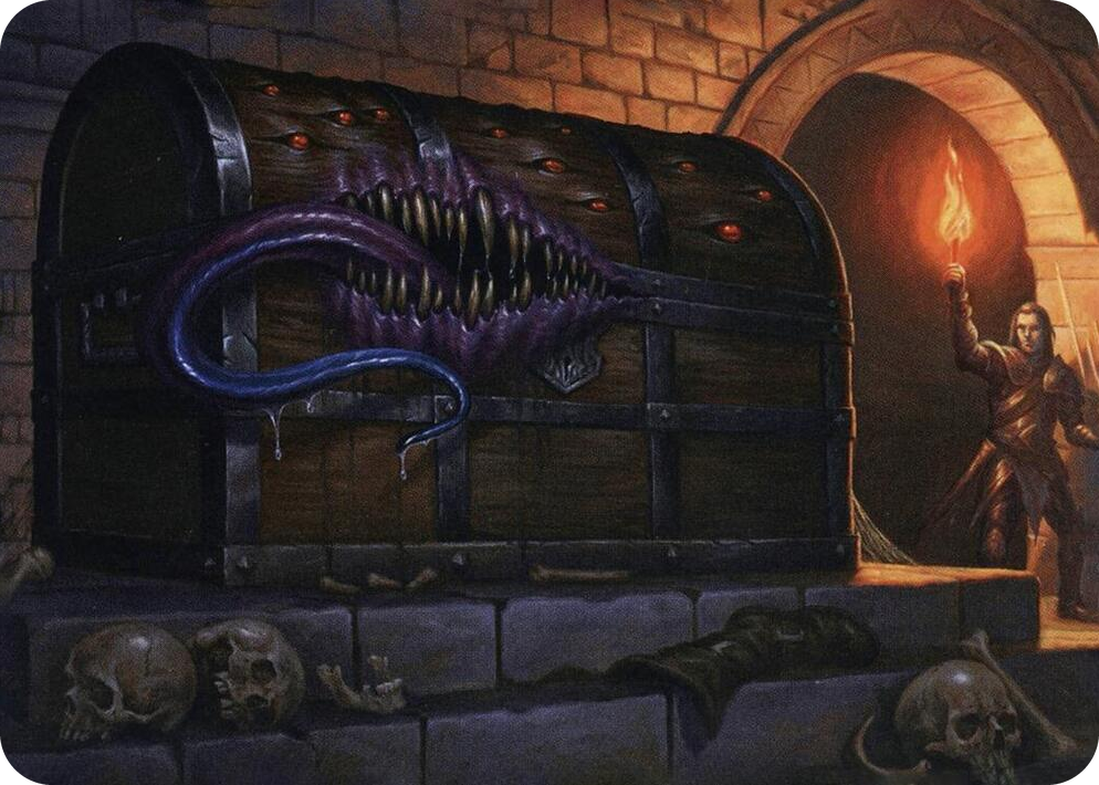 0027 Mimic Art Card S Art Series: Adventures in the Forgotten Realms