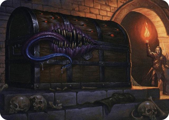 0027 Mimic Art Card S Art Series: Adventures in the Forgotten Realms