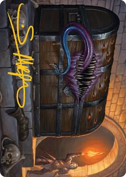 0027 Mimic Art Card (Gold-Stamped Signature) S Art Series: Adventures in the Forgotten Realms