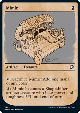 0349 Mimic (Showcase) C Adventures in the Forgotten Realms