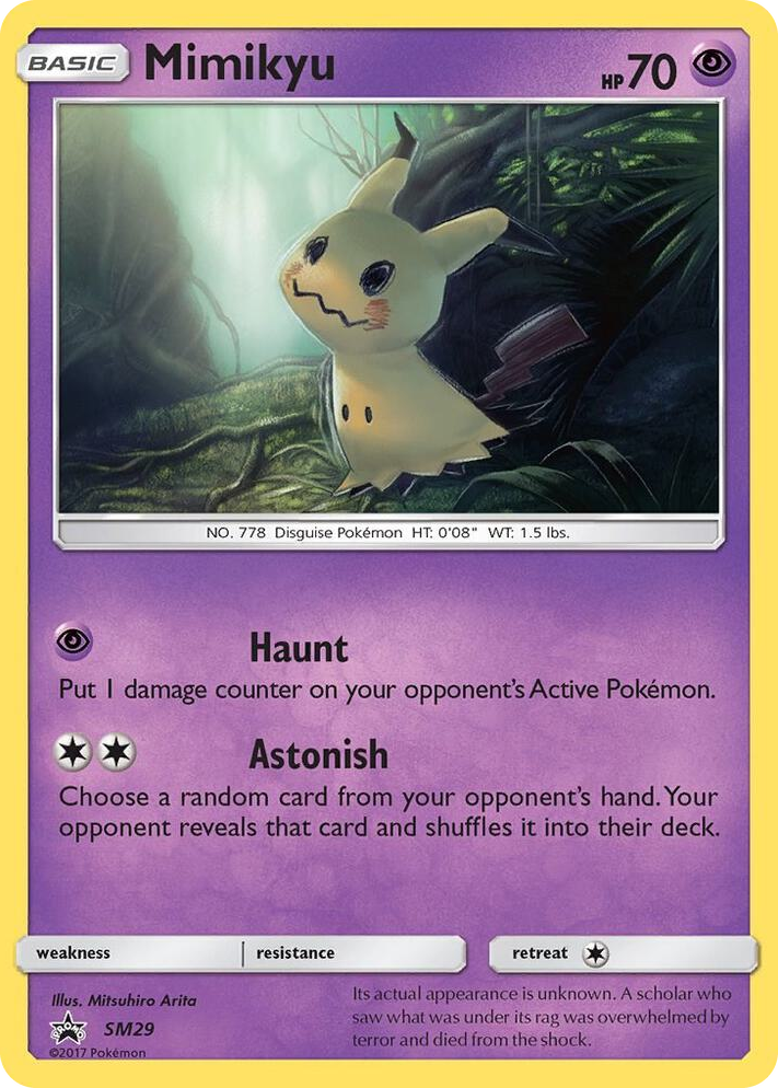 SM029 Mimikyu - SM29 Promo SM Promos