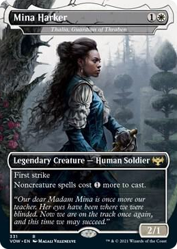 0331 Mina Harker - Thalia, Guardian of Thraben R Innistrad: Crimson Vow