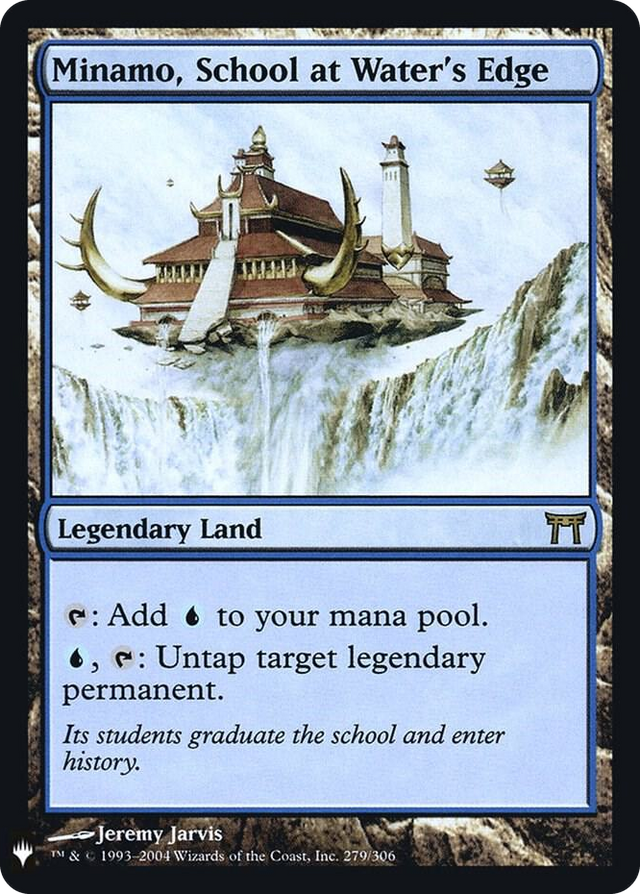 0279 Minamo, School at Water's Edge R The List Reprints