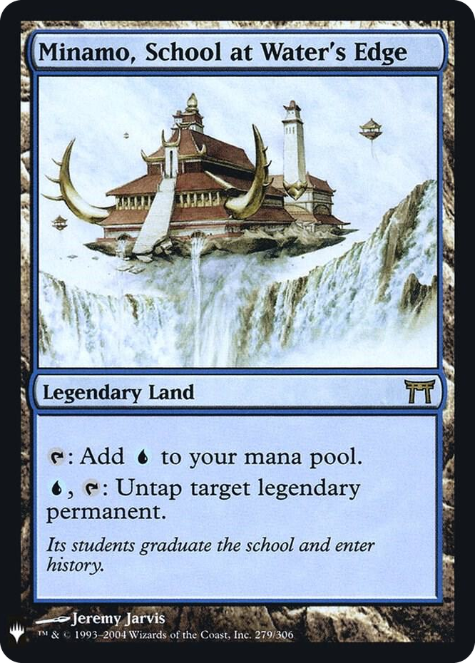 Minamo, School at Water's Edge #279 R - The List Reprints Pokemon card