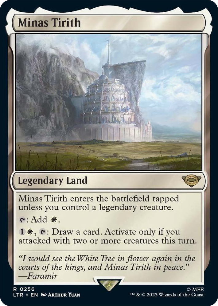 0256 Minas Tirith R Universes Beyond: The Lord of the Rings: Tales of Middle-earth