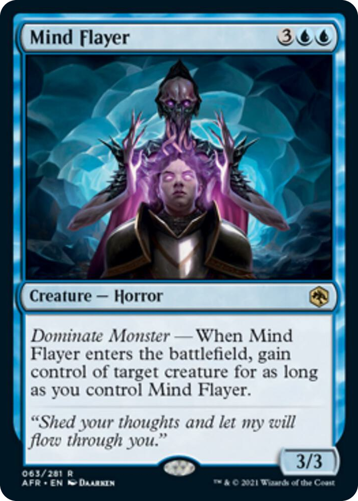 0063 Mind Flayer R Adventures in the Forgotten Realms