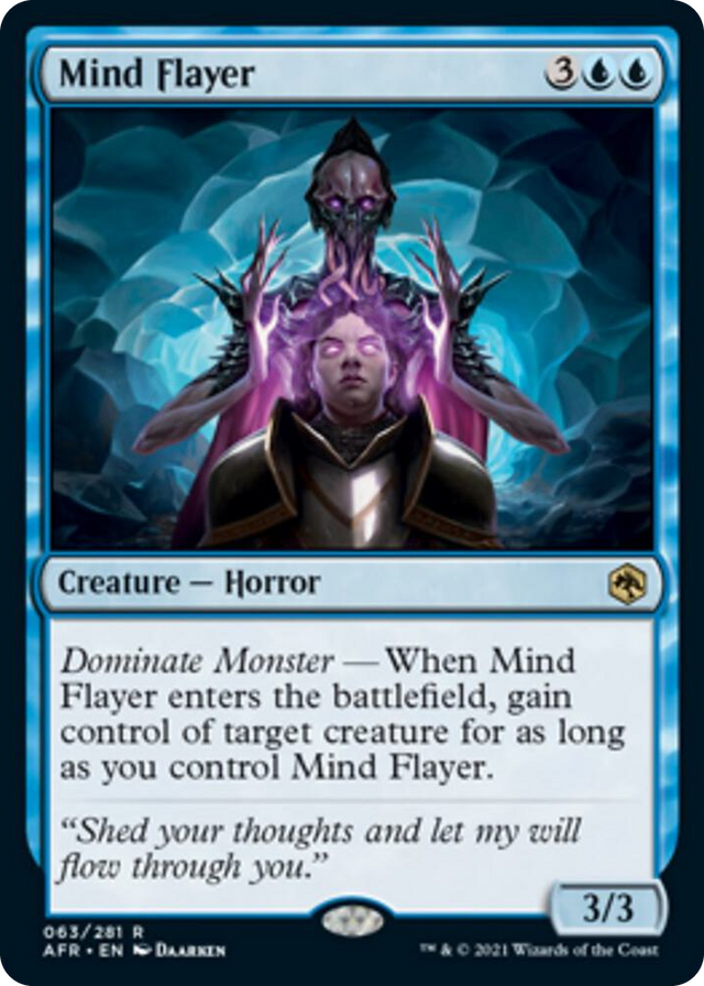 0063 Mind Flayer R Adventures in the Forgotten Realms
