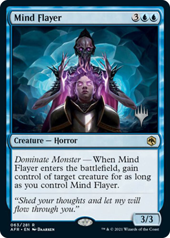 0063 Mind Flayer R Promo Pack: Adventures in the Forgotten Realms