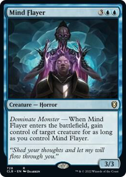 0728 Mind Flayer R Commander Legends: Battle for Baldur's Gate