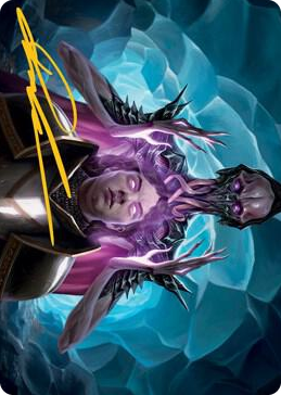 0002 Mind Flayer Art Card (Gold-Stamped Signature) S Art Series: Adventures in the Forgotten Realms