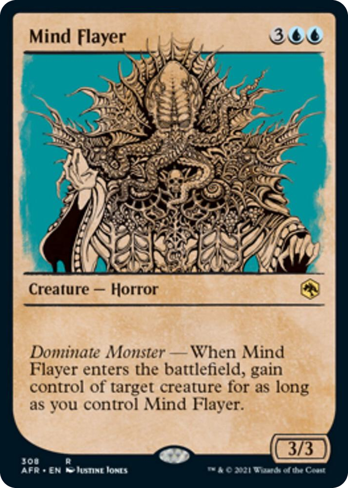 0308 Mind Flayer (Showcase) R Adventures in the Forgotten Realms