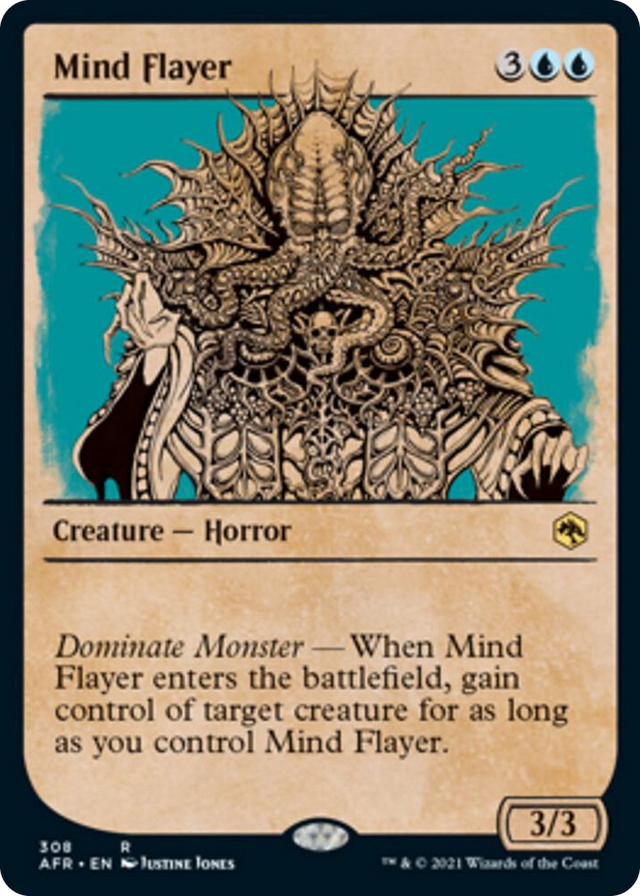 0308 Mind Flayer (Showcase) R Adventures in the Forgotten Realms