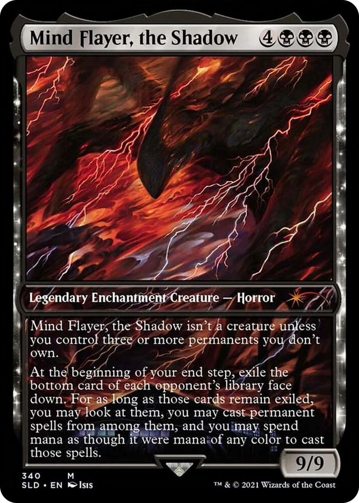 Mind Flayer, the Shadow #340 M - Secret Lair Drop Series Pokemon card