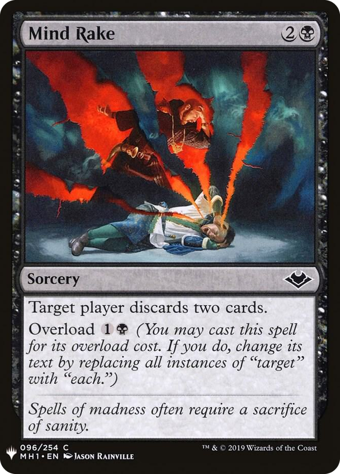 0096 Mind Rake C The List Reprints