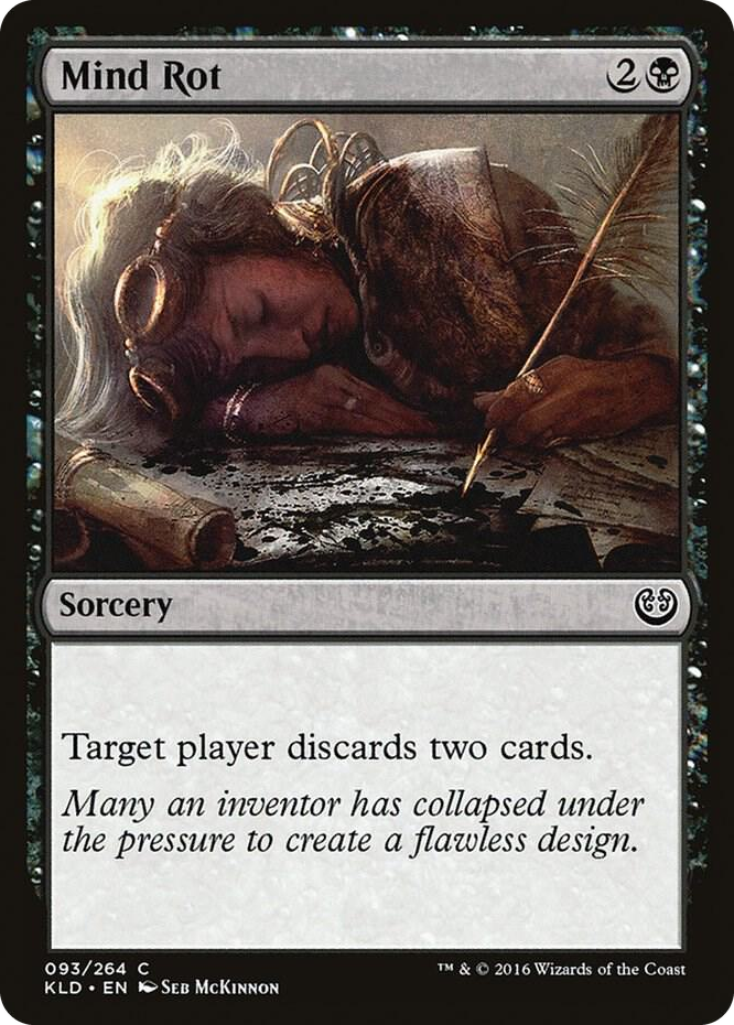 Mind Rot #93 C - Kaladesh Pokemon card