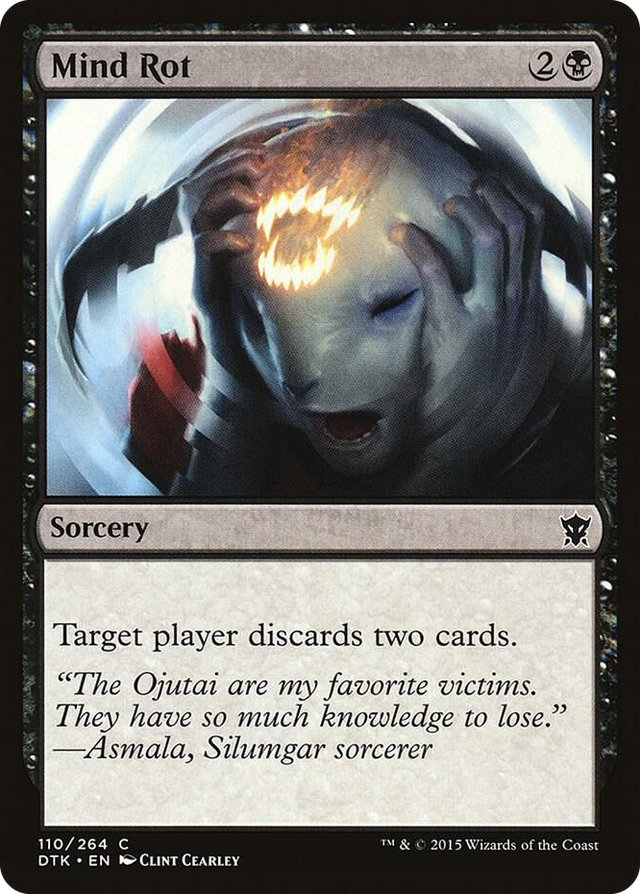 0110 Mind Rot C Dragons of Tarkir