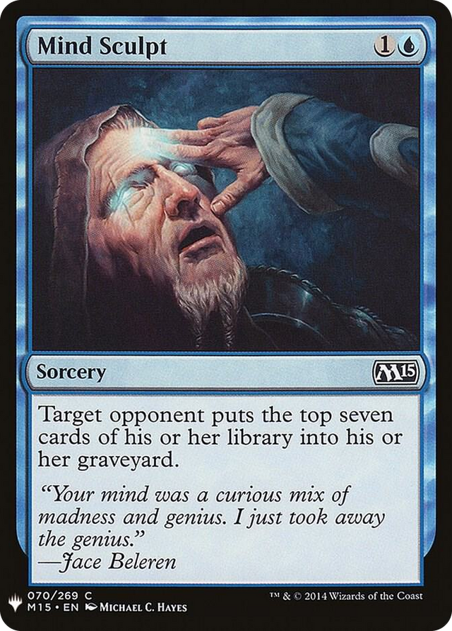 0070 Mind Sculpt C The List Reprints