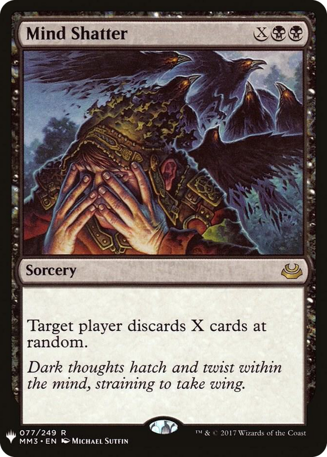 0077 Mind Shatter R The List Reprints