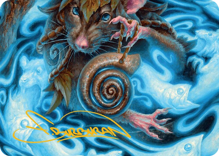 Mind Spiral Art Card (Gold-Stamped Signature) #8 S - Art Series: Bloomburrow Pokemon card