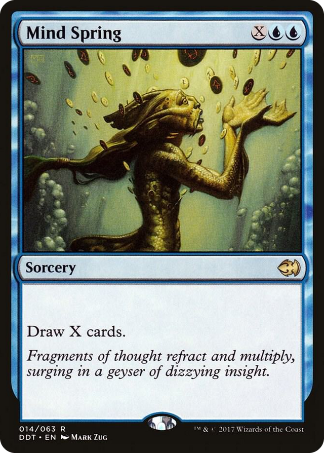 0014 Mind Spring R Duel Decks: Merfolk vs. Goblins