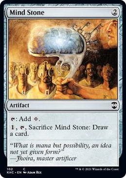 0102 Mind Stone C Commander: Kaldheim