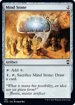 0102 Mind Stone C Commander: Kaldheim