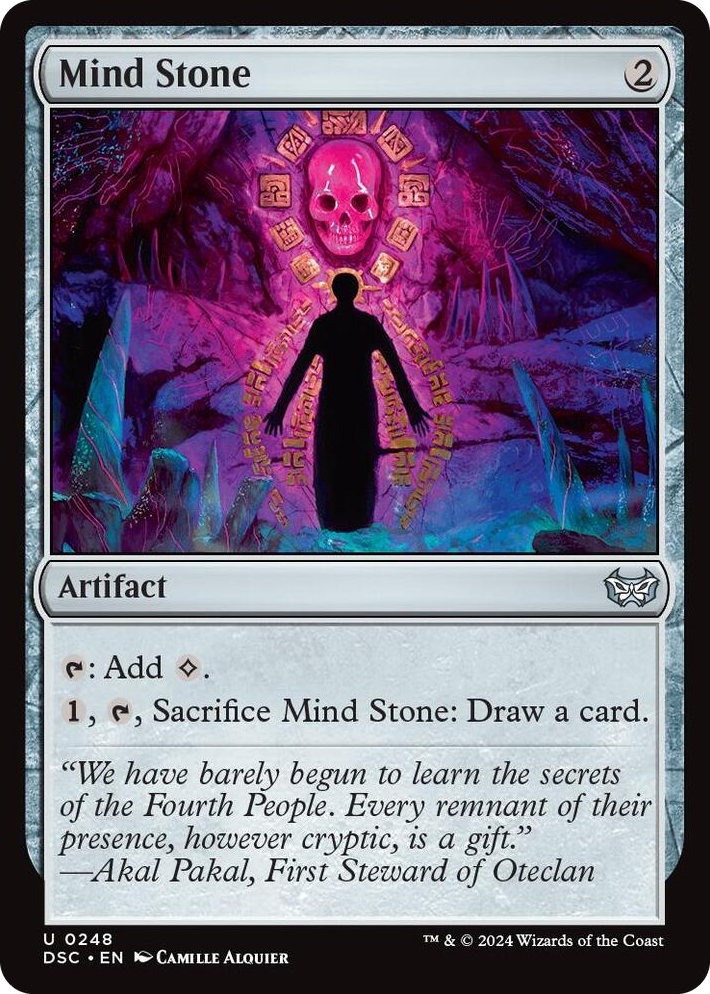 0248 Mind Stone U Commander: Duskmourn: House of Horror