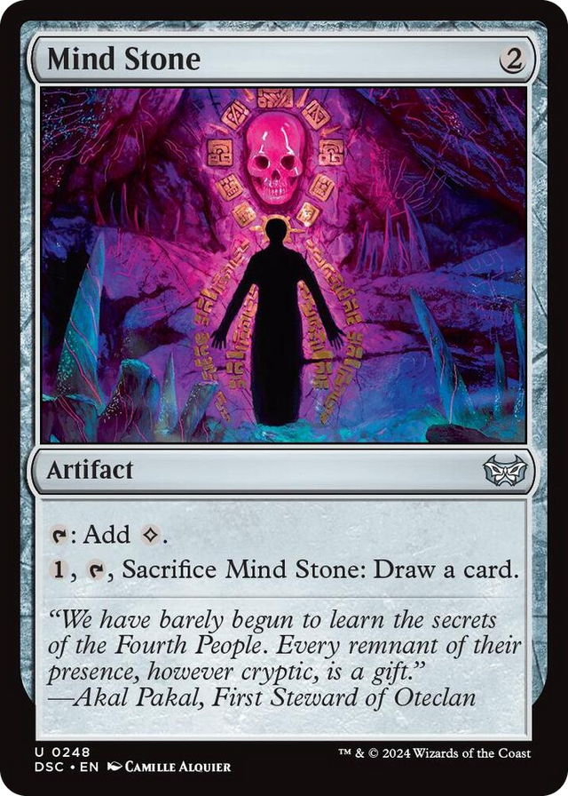 0248 Mind Stone U Commander: Duskmourn: House of Horror