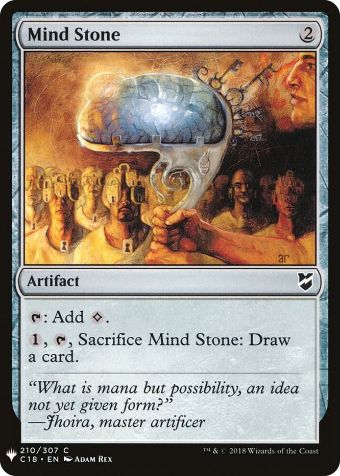Mind Stone (C18) #210 C - The List Reprints Pokemon card