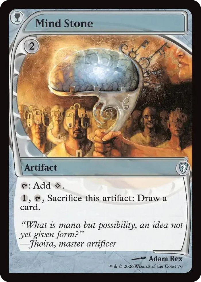 0076 Mind Stone (Future Sight) R Mystery Booster Commander Edition