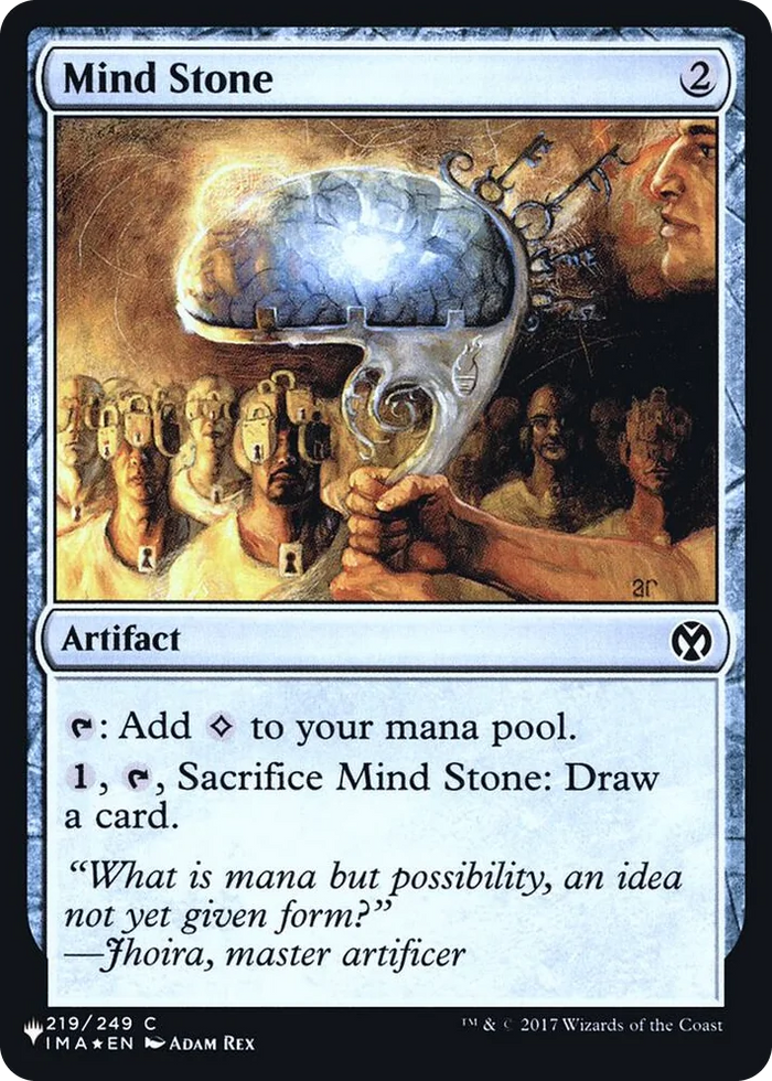 0219 Mind Stone (IMA) C The List Reprints