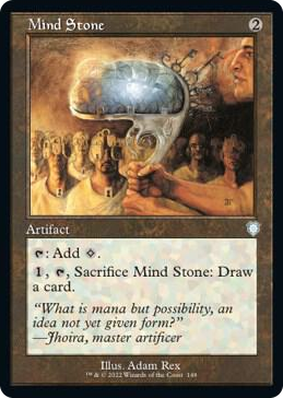 0148 Mind Stone (Retro Frame) C Commander: The Brothers' War