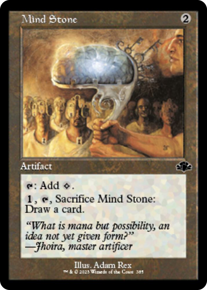 Mind Stone (Retro Frame) #385 C - Dominaria Remastered Pokemon card