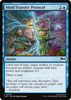 0045 Mind Transfer Protocol C Teenage Mutant Ninja Turtles