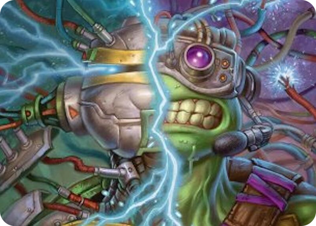 0005 Mind Transfer Protocol Art Card S Art Series: Teenage Mutant Ninja Turtles