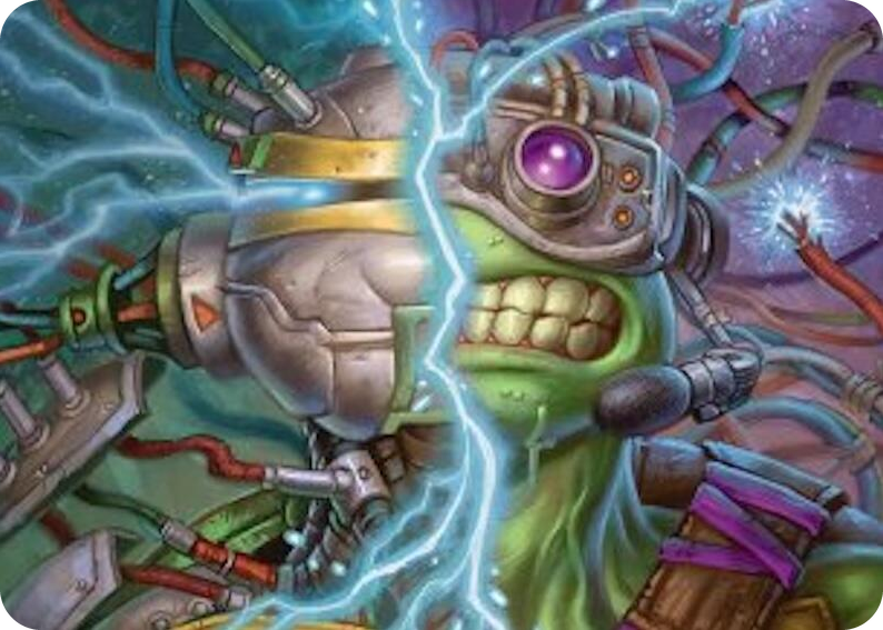 0005 Mind Transfer Protocol Art Card S Art Series: Teenage Mutant Ninja Turtles