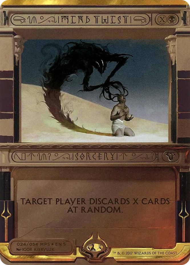 Mind Twist #24 M - Masterpiece Series: Amonkhet Invocations Pokemon card