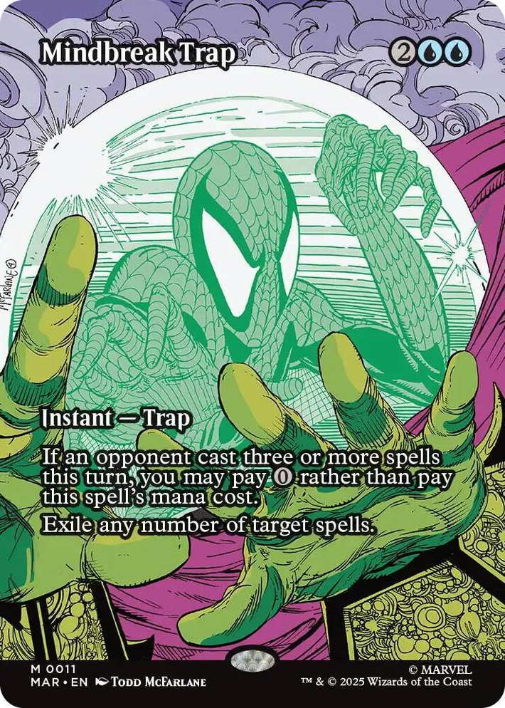 0011 Mindbreak Trap (Borderless) M Marvel Universe Eternal-Legal