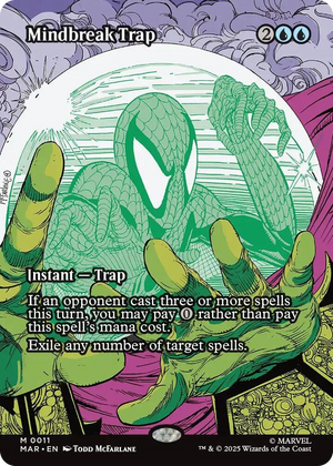 0011 Mindbreak Trap (Borderless) M Marvel Universe Eternal-Legal