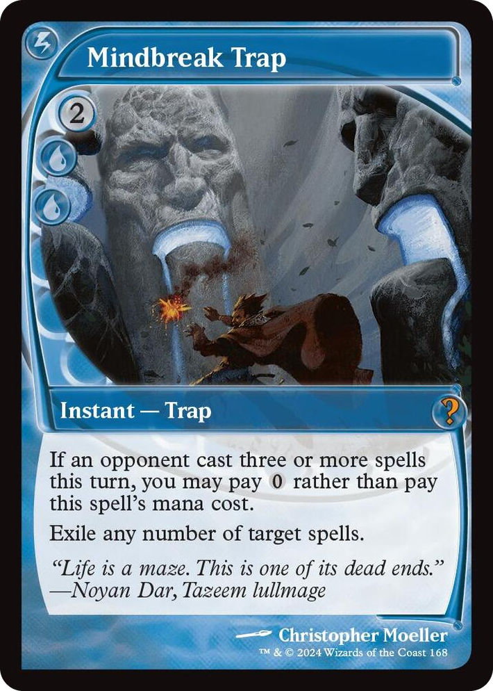 0168 Mindbreak Trap (Future Sight) M Mystery Booster 2