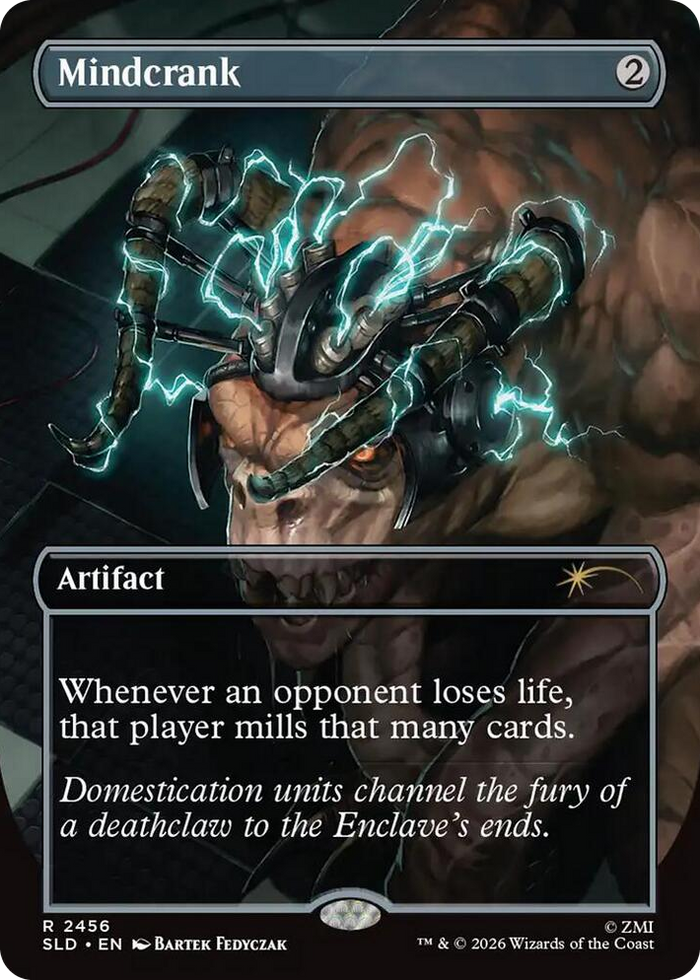 Mindcrank (2456) #2456 R - Secret Lair Drop Series Pokemon card