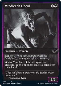 Mindleech Ghoul #389 C - Innistrad: Double Feature Pokemon card