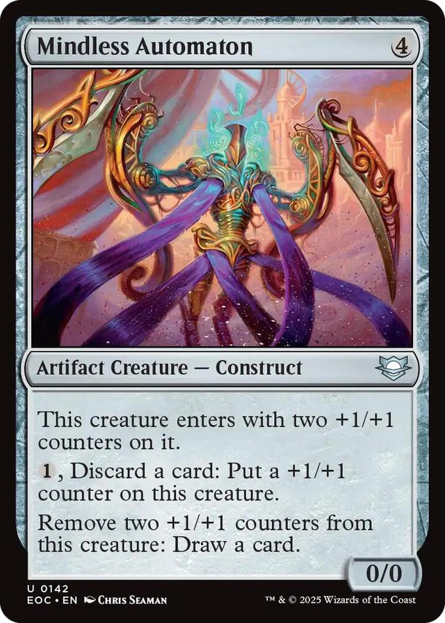 0142 Mindless Automaton U Commander: Edge of Eternities