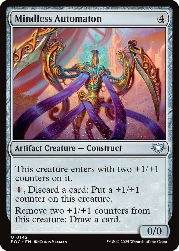 Mindless Automaton #142 U - Commander: Edge of Eternities Pokemon card