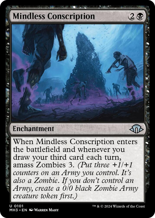 0101 Mindless Conscription U Modern Horizons 3