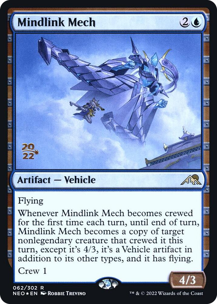 Mindlink Mech #62 R - Prerelease Cards Pokemon card