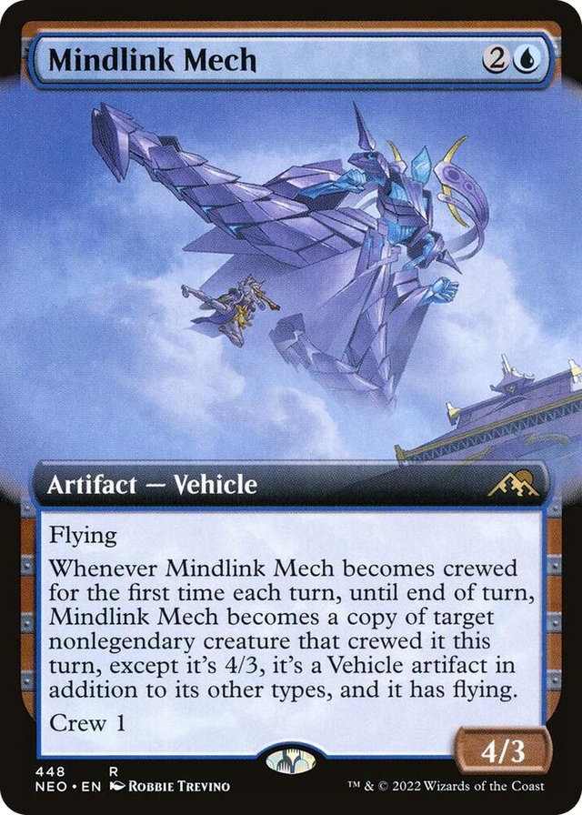 0448 Mindlink Mech (Extended Art) R Kamigawa: Neon Dynasty